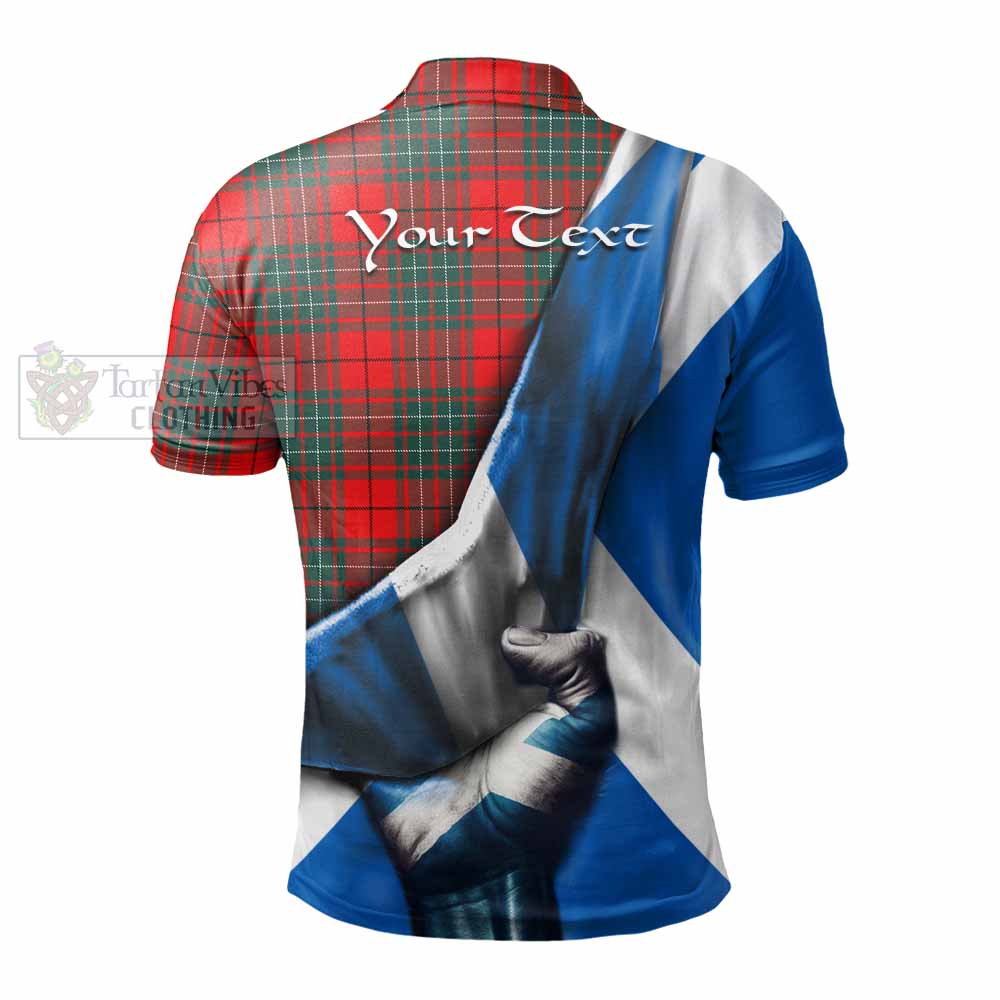 Tartan Vibes Clothing Cheyne Tartan Polo Shirt with Family Crest Scotland Patriotic Style