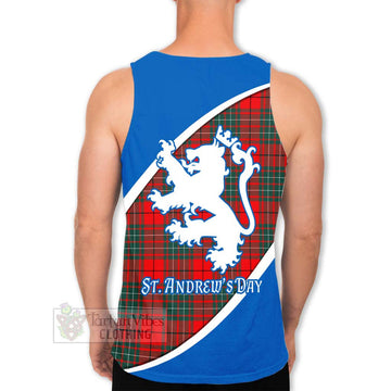 Cheyne Family Crest Tartan Men's Tank Top Celebrate Saint Andrew's Day in Style