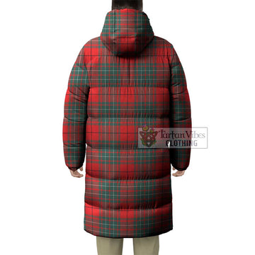 Cheyne Tartan Long Down Jacket