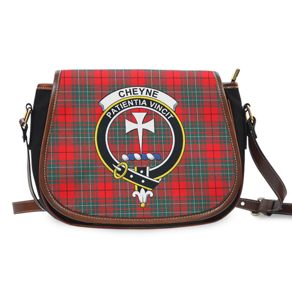 Cheyne Tartan Saddle Bag with Family Crest - Tartan Vibes Clothing