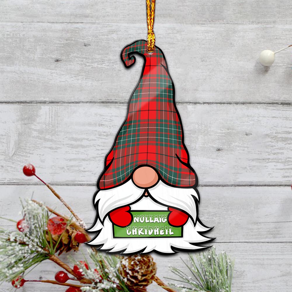 Cheyne Gnome Christmas Ornament with His Tartan Christmas Hat - Tartan Vibes Clothing