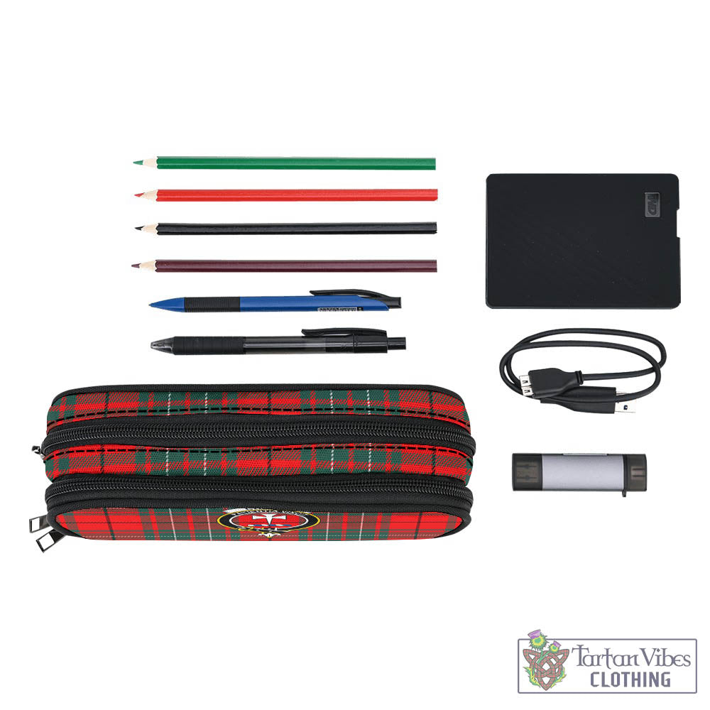 Cheyne Tartan Pen and Pencil Case with Family Crest - Tartan Vibes Clothing