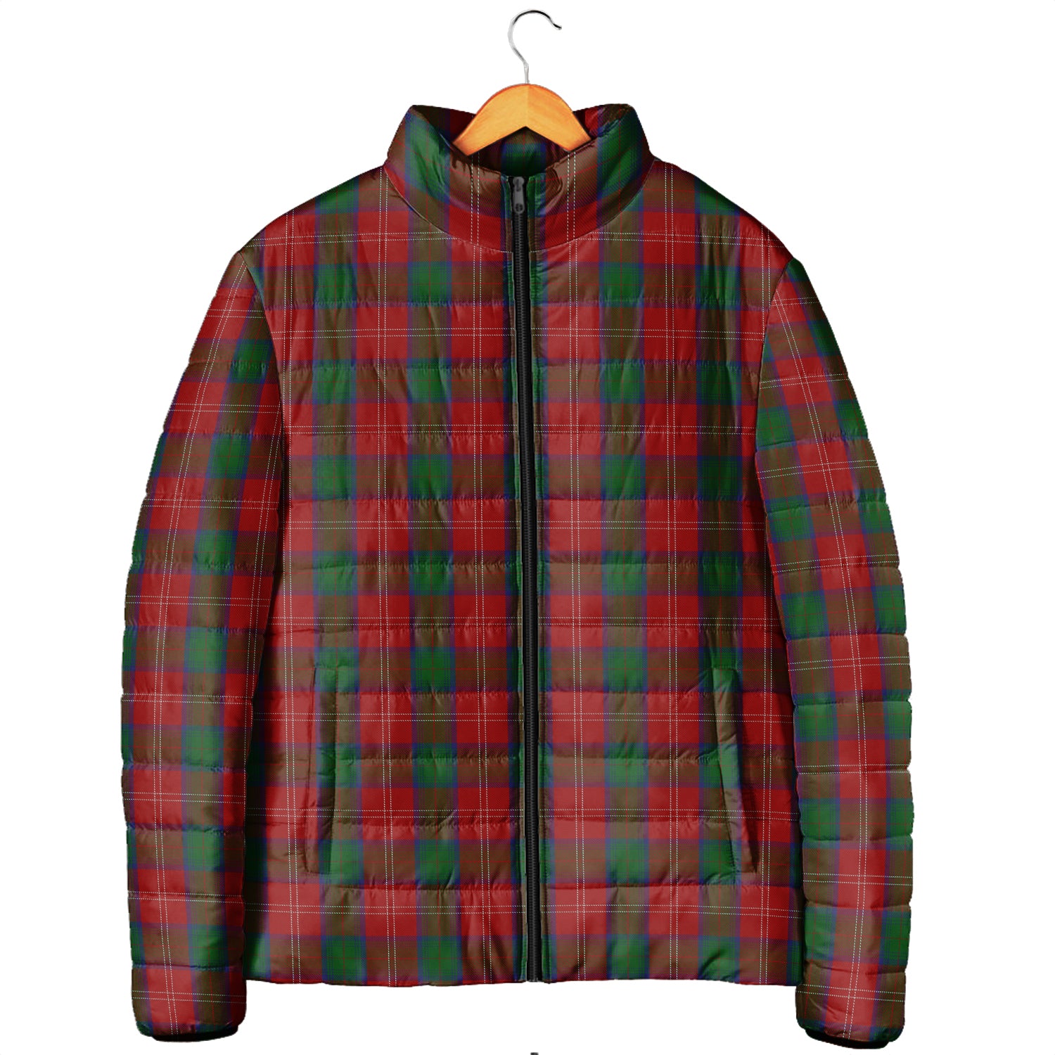 Chisholm Tartan Padded Jacket Men's Padded Jacket - Tartan Vibes Clothing