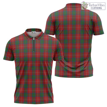 Chisholm Tartan Zipper Polo Shirt