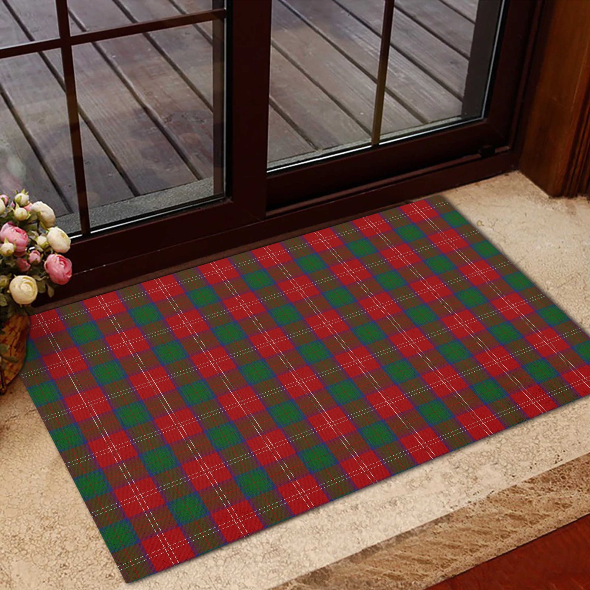 Chisholm Tartan Door Mat - Tartanvibesclothing