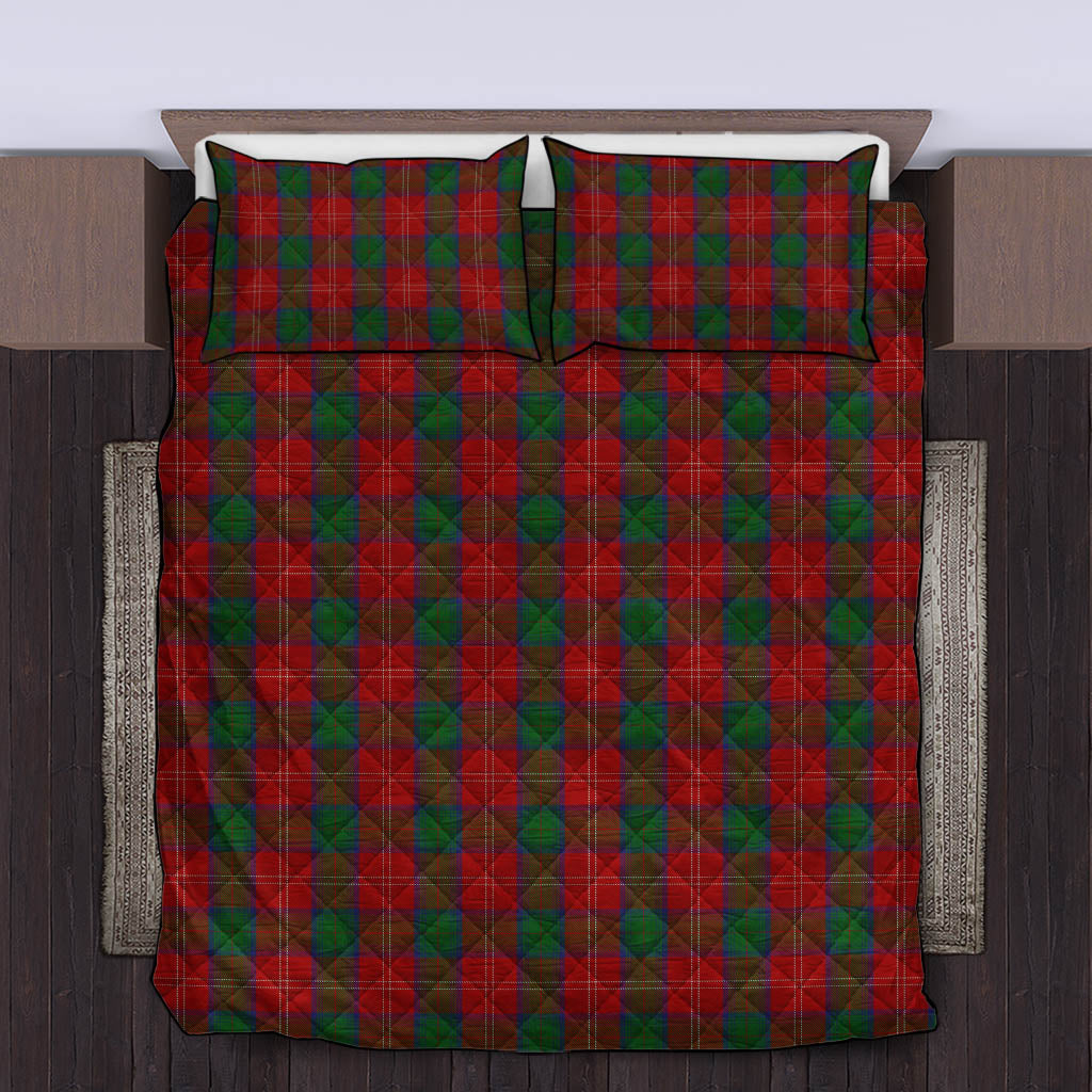 Chisholm Tartan Quilt Bed Set King - Tartan Vibes Clothing