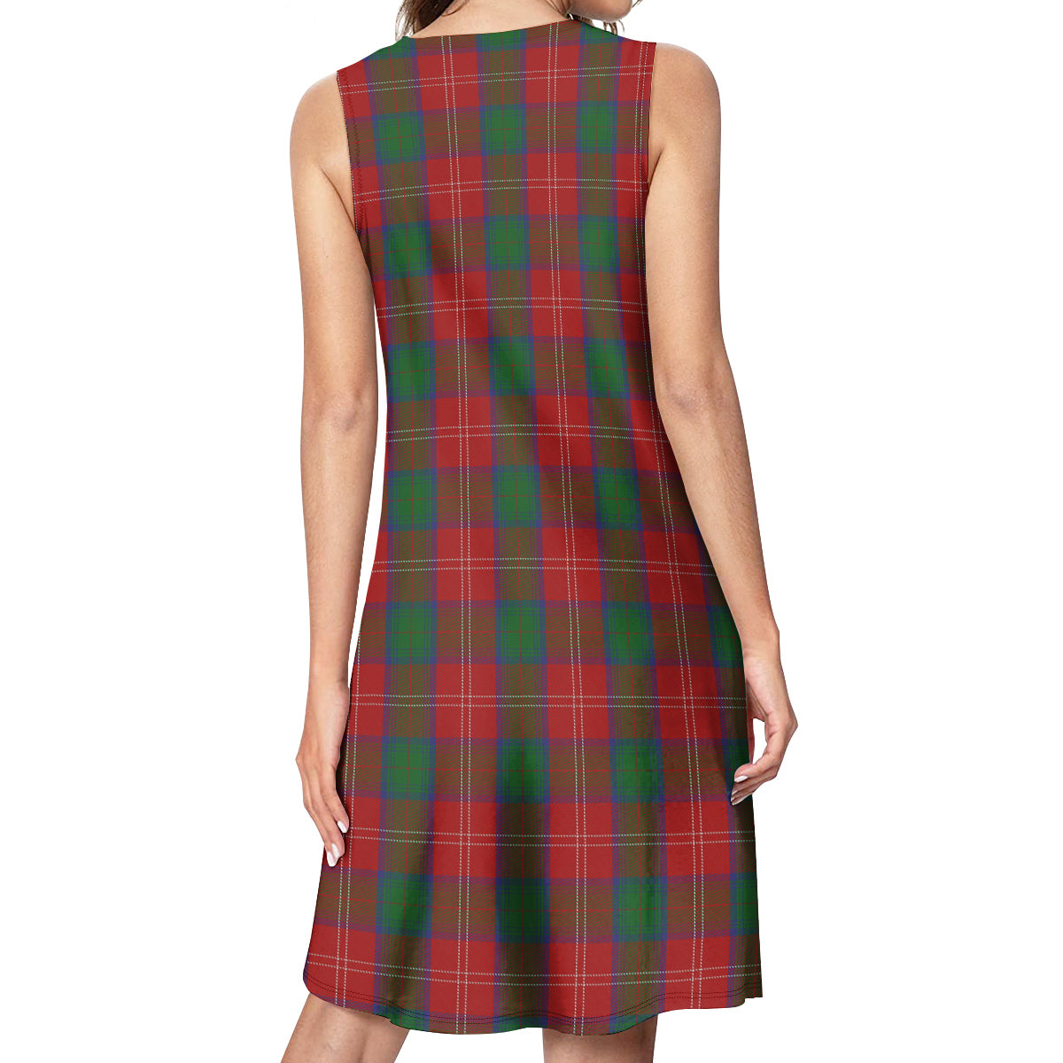 Chisholm Tartan Womens Casual Dresses - Tartanvibesclothing