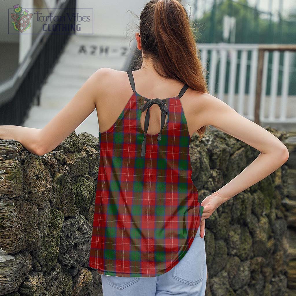 Tartan Vibes Clothing Chisholm Tartan Loose Halter Neck Camisole