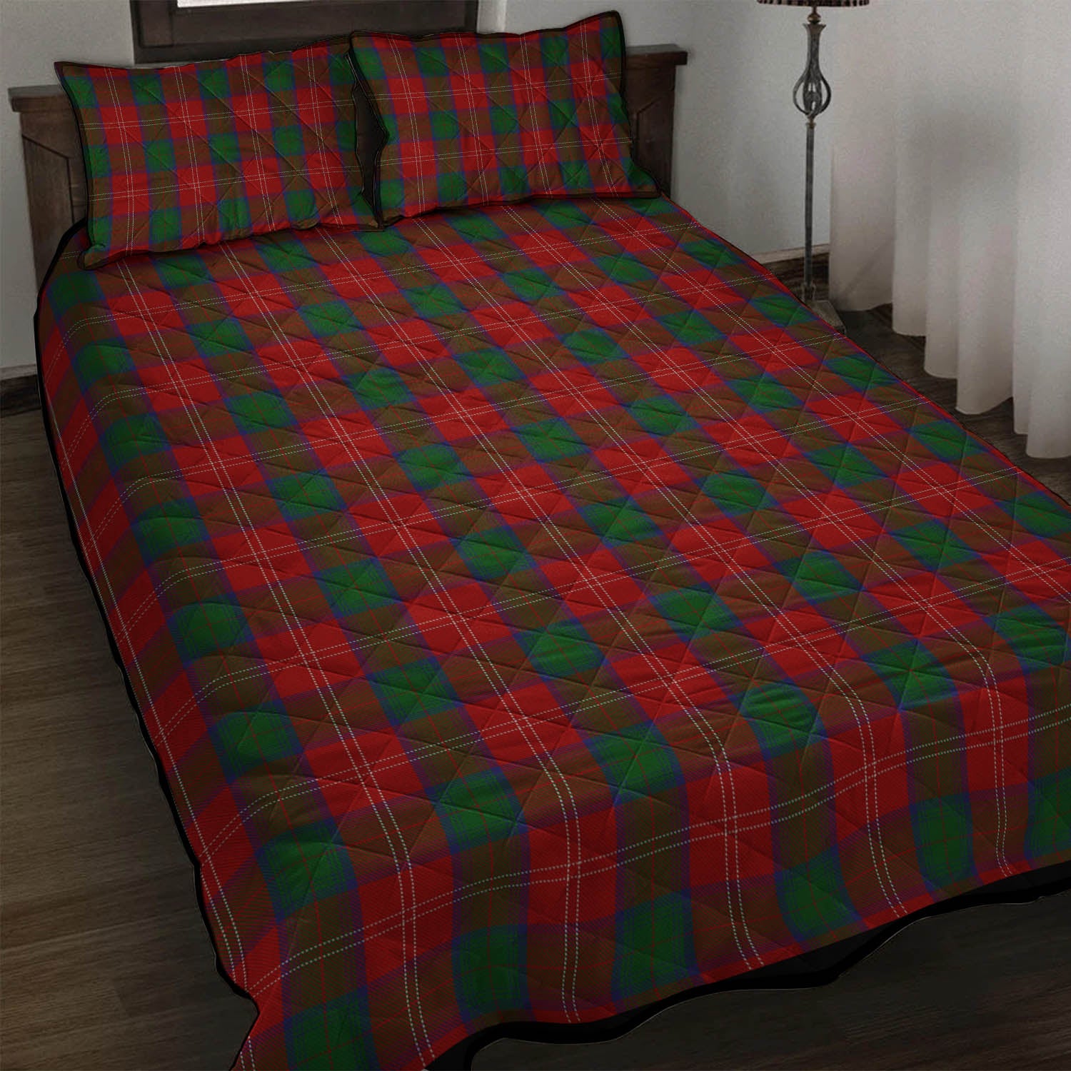 Chisholm Tartan Quilt Bed Set - Tartan Vibes Clothing