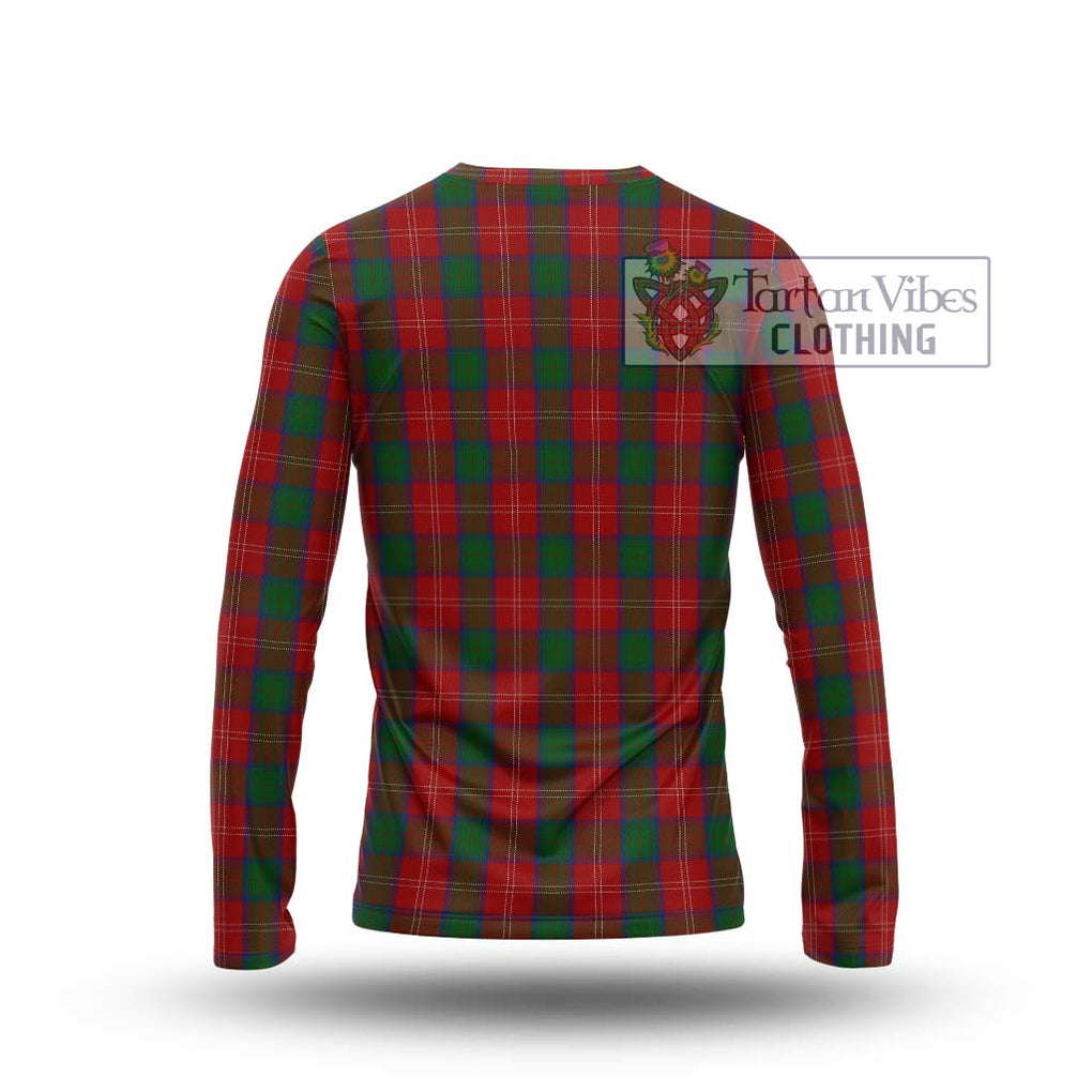 Chisholm Tartan Long Sleeve T-Shirt with Family Crest DNA In Me Style - Tartanvibesclothing Shop