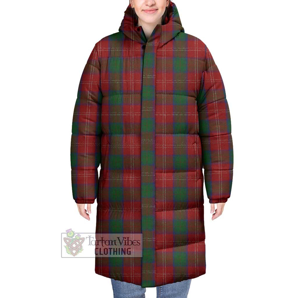 Tartan Vibes Clothing Chisholm Tartan Long Down Jacket