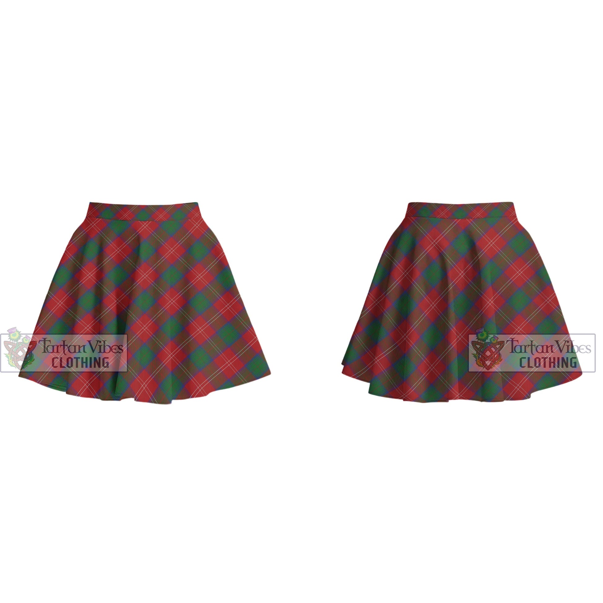 Tartan Vibes Clothing Chisholm Tartan Women's Plated Mini Skirt