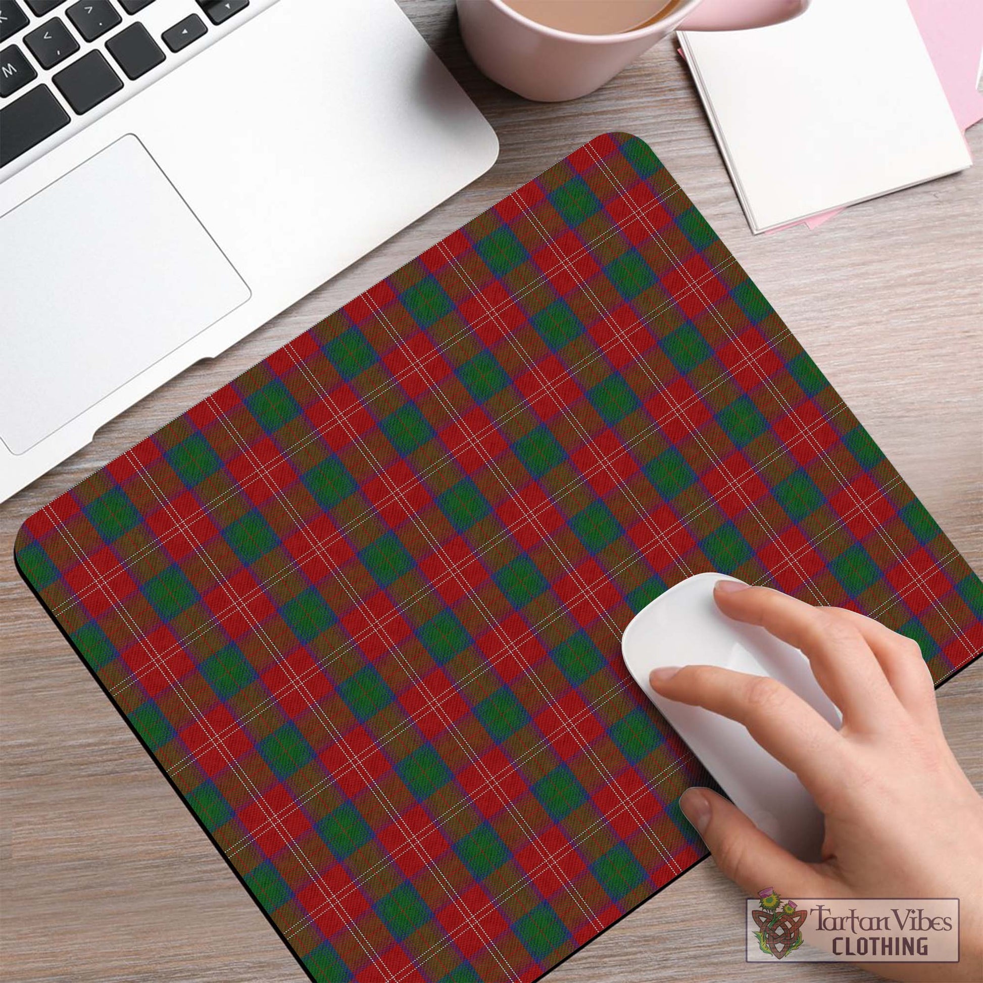 Tartan Vibes Clothing Chisholm Tartan Mouse Pad