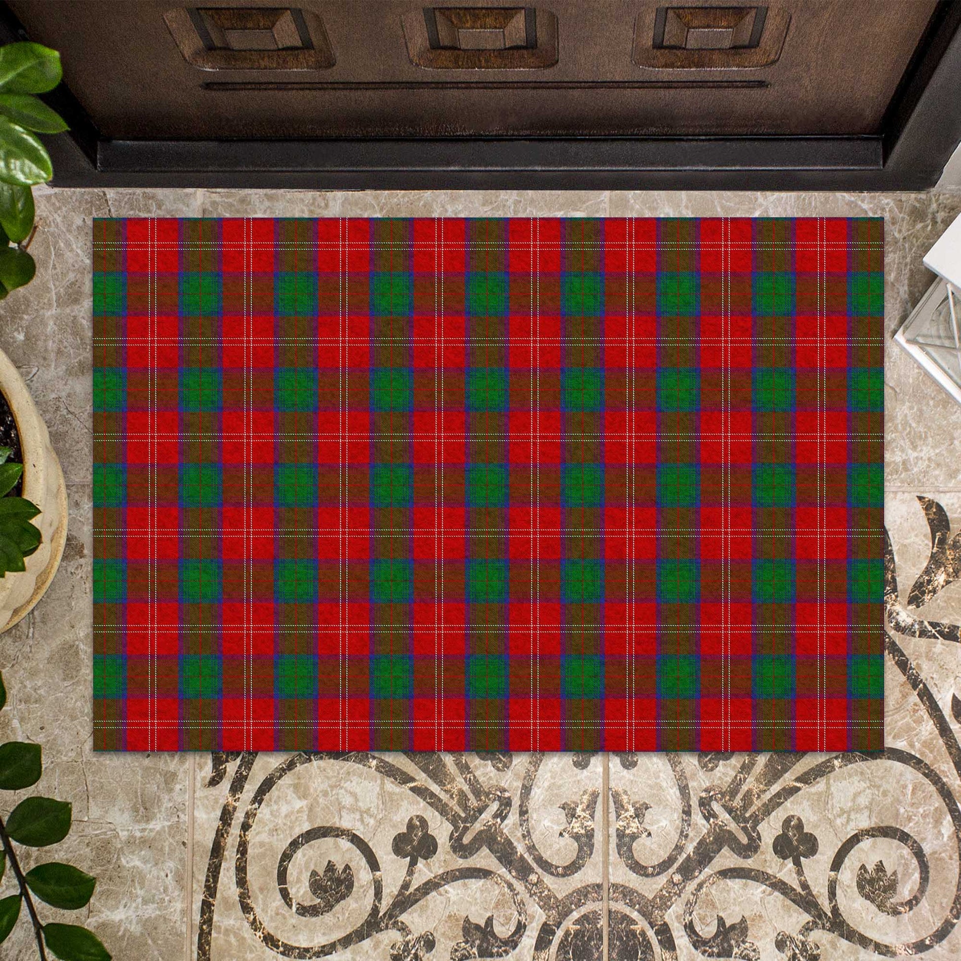 Chisholm Tartan Door Mat - Tartanvibesclothing