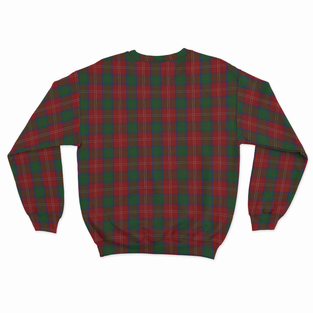 Chisholm Tartan Sweatshirt with Family Crest - Tartan Vibes Clothing