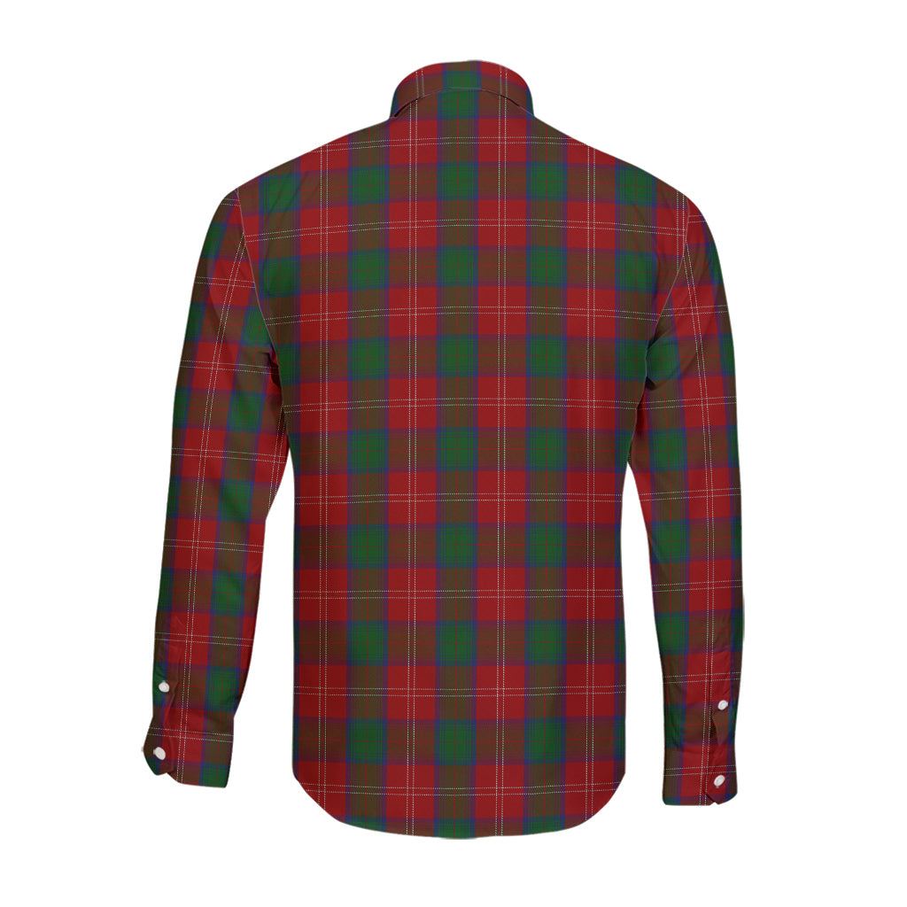 chisholm-tartan-long-sleeve-button-up-shirt-with-family-crest