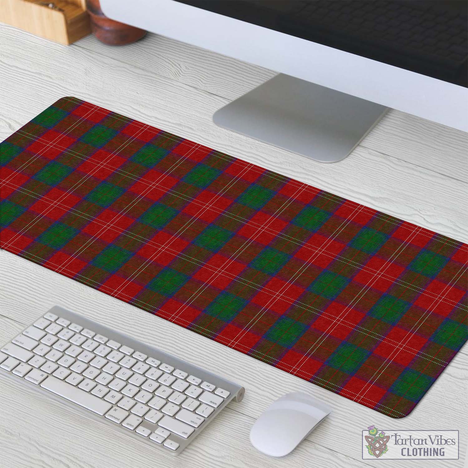 Tartan Vibes Clothing Chisholm Tartan Mouse Pad