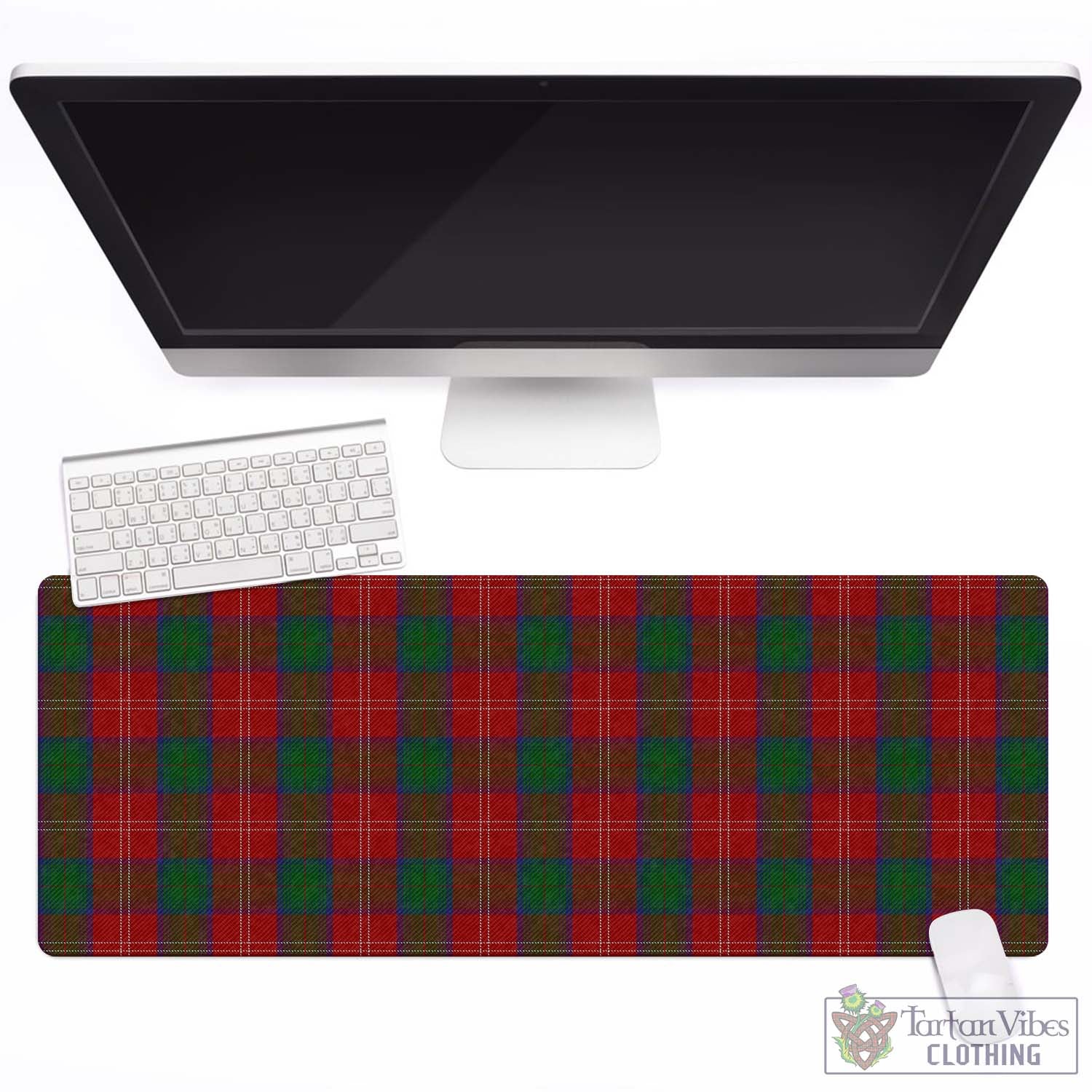 Tartan Vibes Clothing Chisholm Tartan Mouse Pad