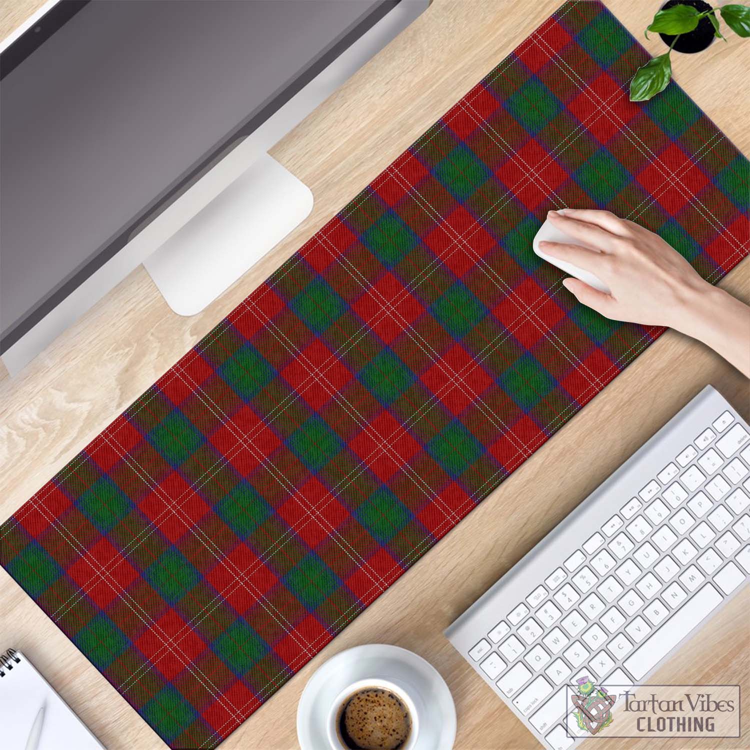 Tartan Vibes Clothing Chisholm Tartan Mouse Pad