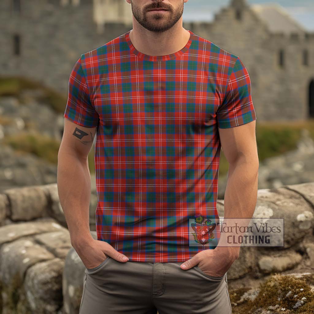 Chisholm Ancient Tartan Cotton T-Shirt Men's Shirt - Tartanvibesclothing Shop