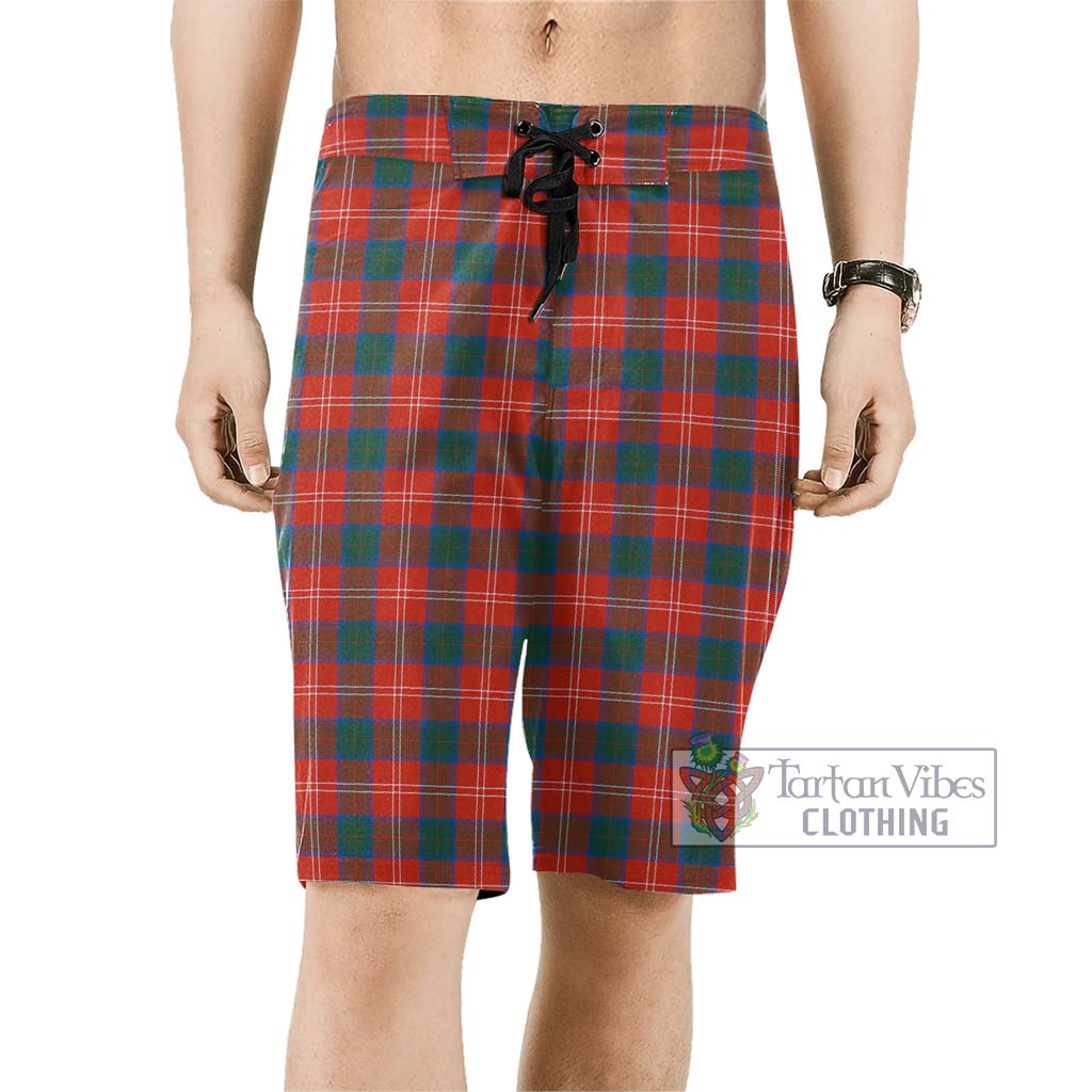 Chisholm Ancient Tartan Men's Board Shorts Men - Tartan Vibes Clothing