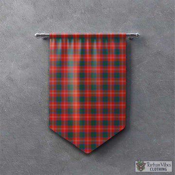 Chisholm Ancient Tartan Gonfalon, Tartan Banner