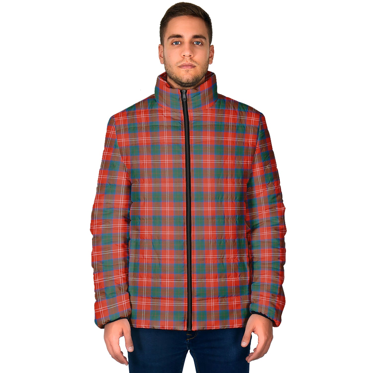 Chisholm Ancient Tartan Padded Jacket - Tartan Vibes Clothing