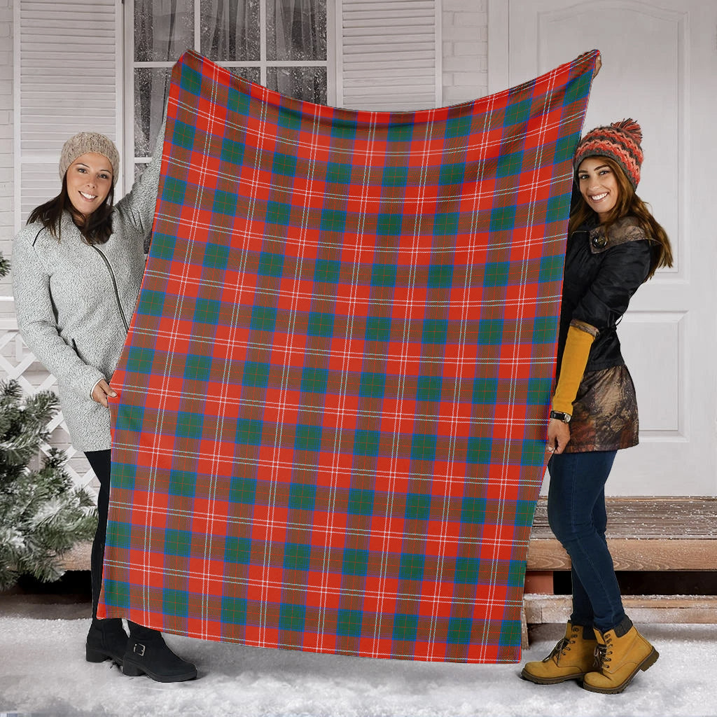 Chisholm Ancient Tartan Blanket - Tartan Vibes Clothing