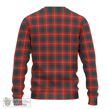 Chisholm Ancient Tartan Ugly Sweater with Family Crest DNA In Me Style