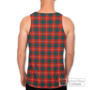 Chisholm Ancient Tartan Men's Tank Top with Family Crest DNA In Me Style