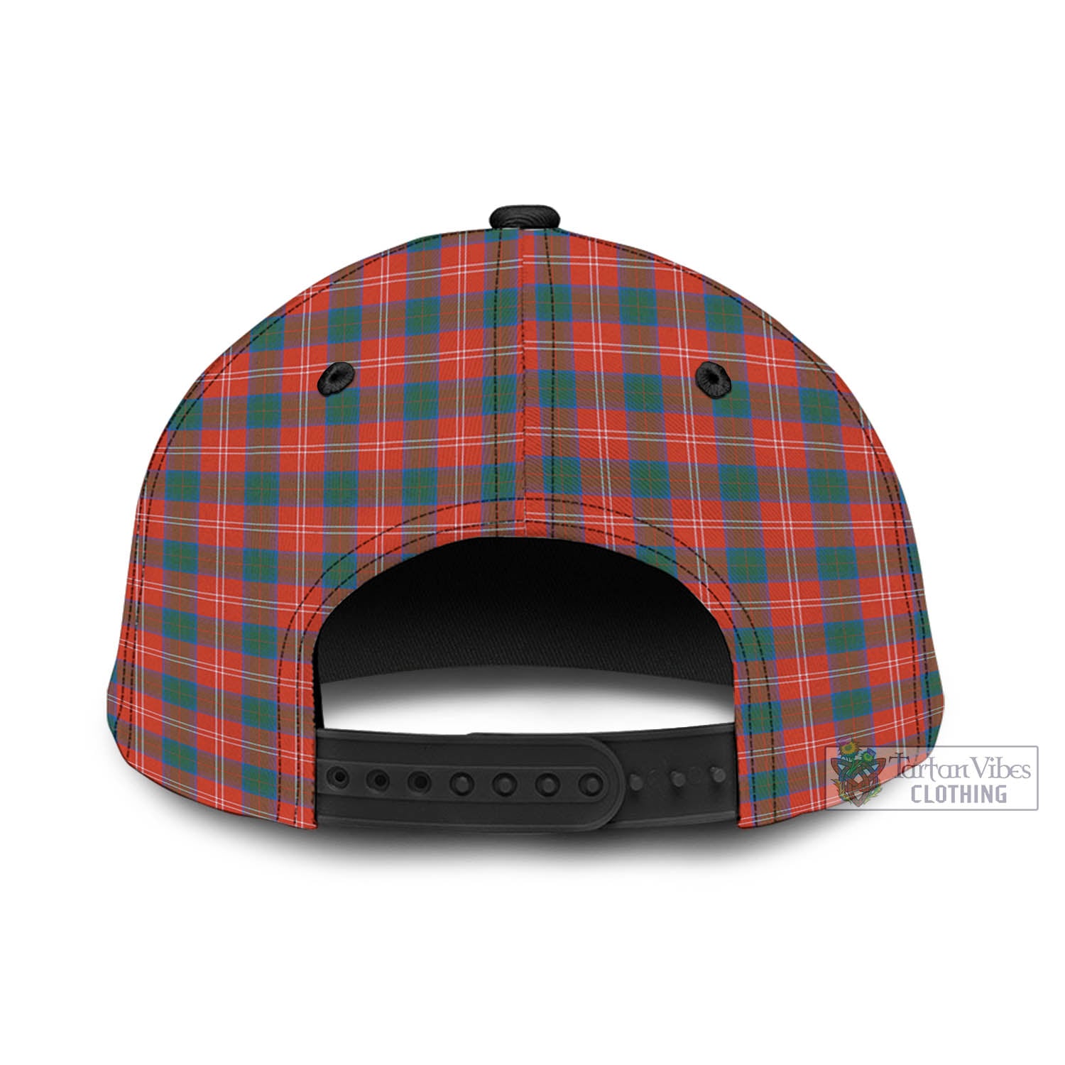 Tartan Vibes Clothing Chisholm Ancient Tartan Classic Cap with Family Crest In Me Style