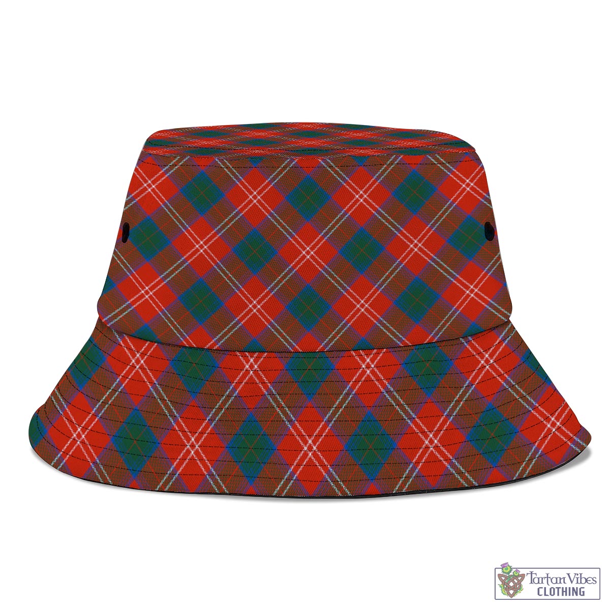 Tartan Vibes Clothing Chisholm Ancient Tartan Bucket Hat