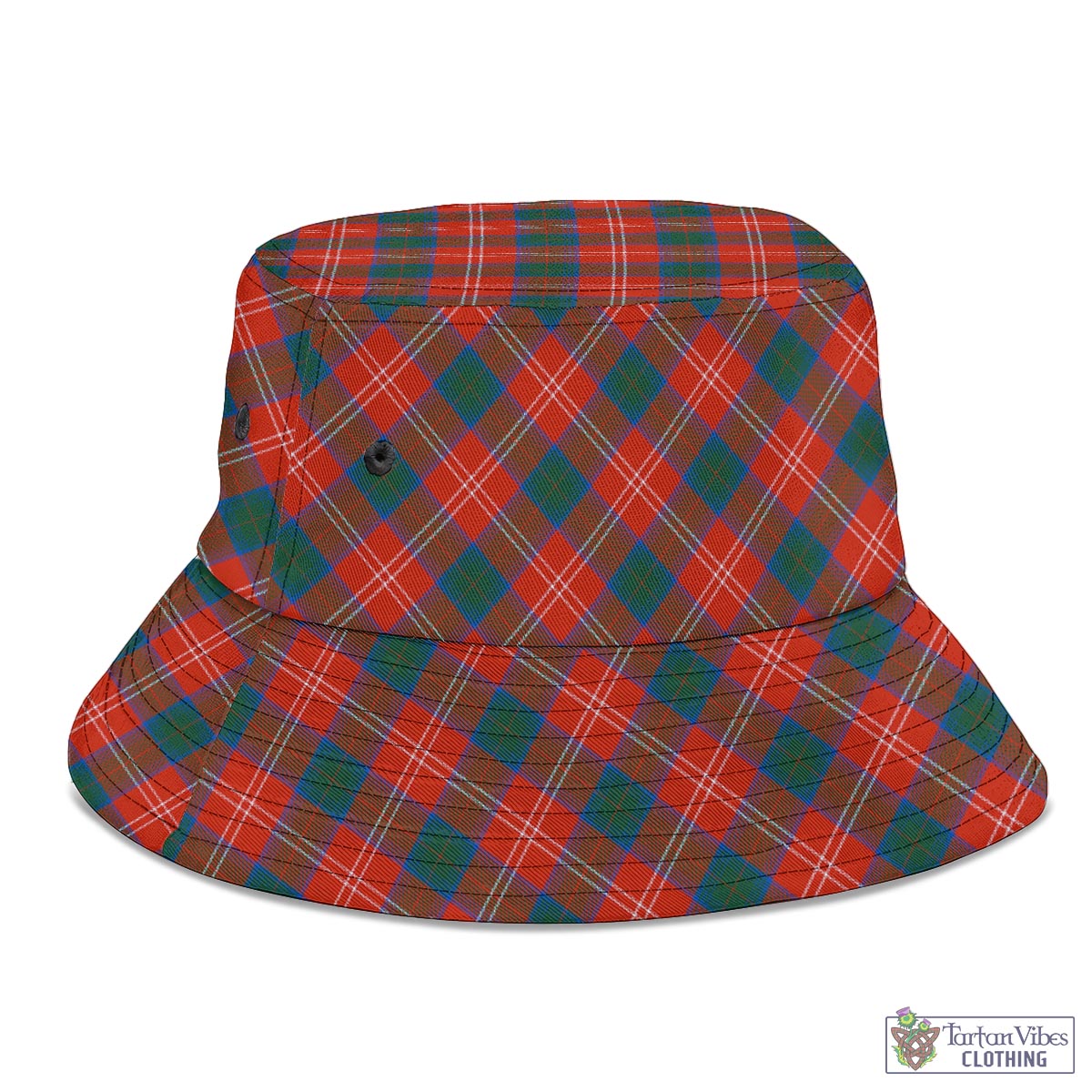 Tartan Vibes Clothing Chisholm Ancient Tartan Bucket Hat