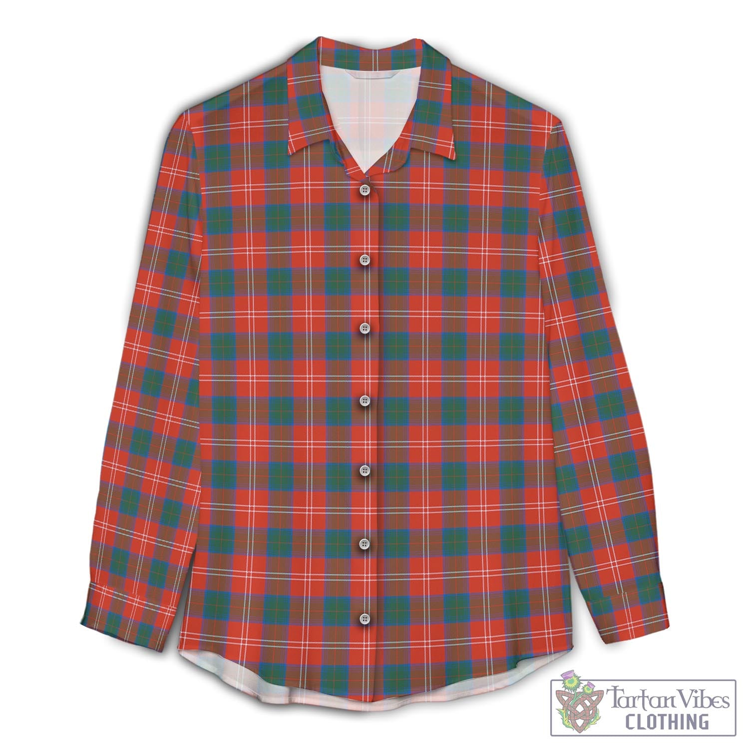 Chisholm Ancient Tartan Womens Casual Shirt