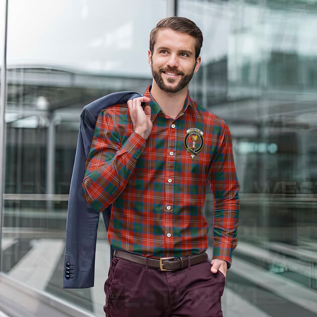 chisholm-ancient-tartan-long-sleeve-button-up-shirt-with-family-crest