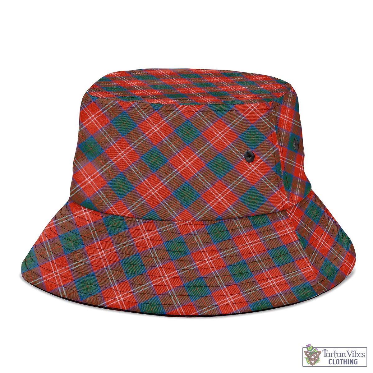 Tartan Vibes Clothing Chisholm Ancient Tartan Bucket Hat