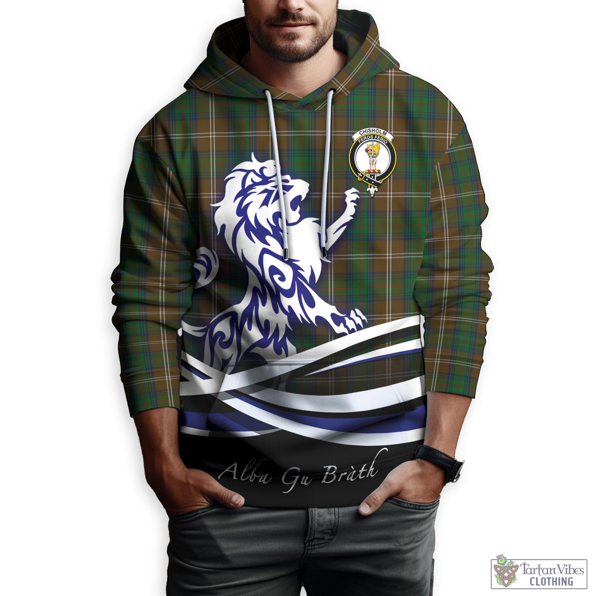 chisholm-hunting-tartan-hoodie-with-alba-gu-brath-regal-lion-emblem