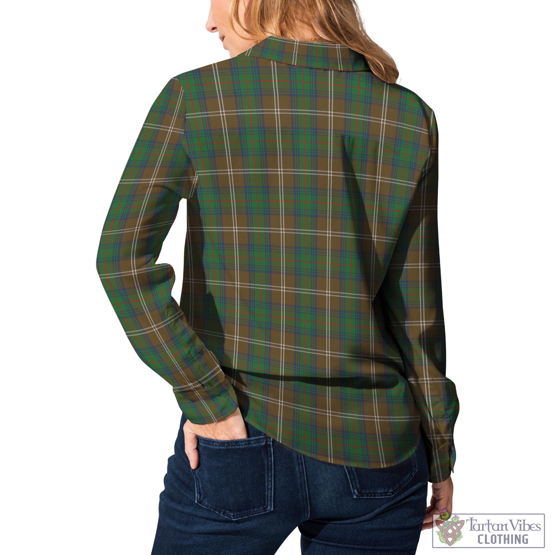 Chisholm Hunting Tartan Womens Casual Shirt