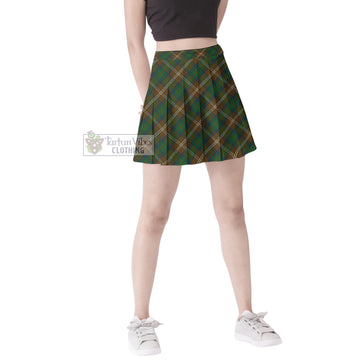 Chisholm Hunting Tartan Women's Plated Mini Skirt