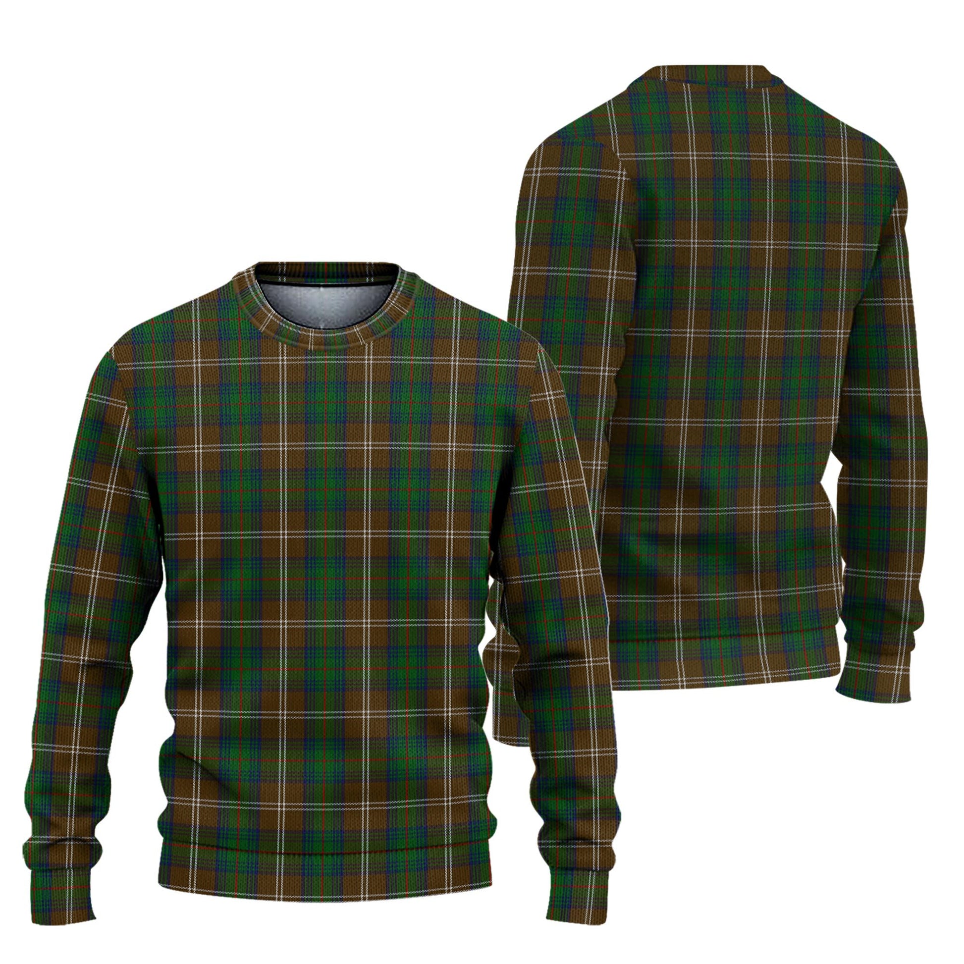 Chisholm Hunting Tartan Knitted Sweater Unisex - Tartanvibesclothing