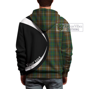 Chisholm Hunting Tartan Hoodie with Family Crest Circle Style