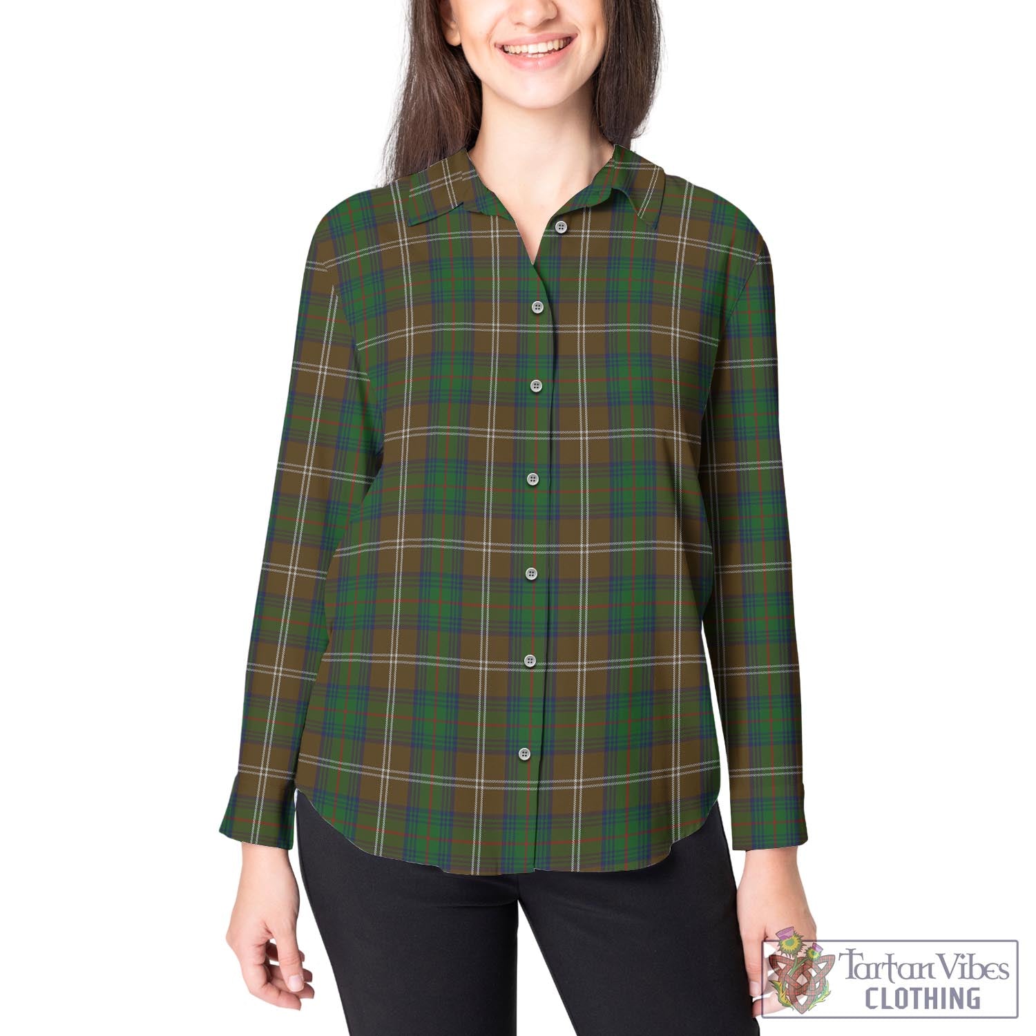 Chisholm Hunting Tartan Womens Casual Shirt