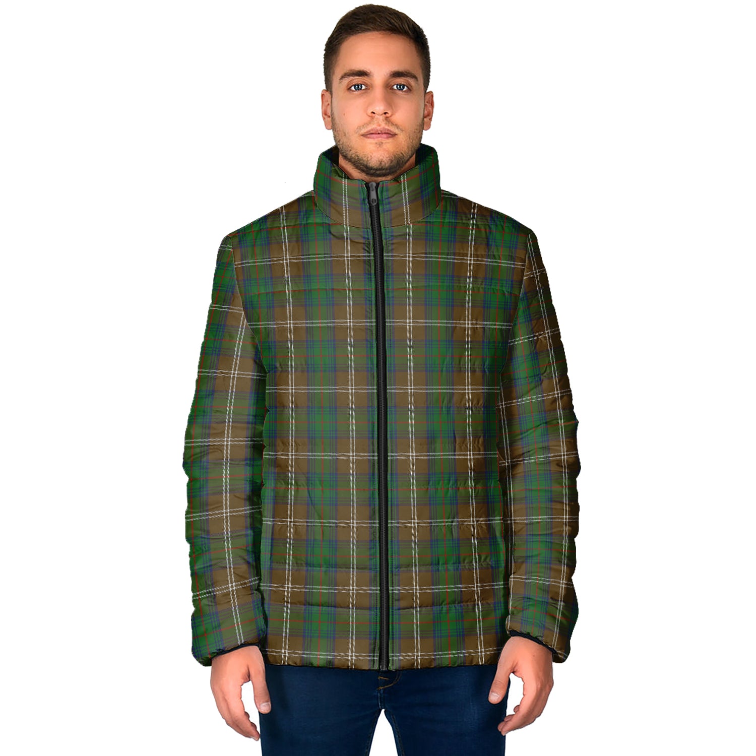 Chisholm Hunting Tartan Padded Jacket - Tartan Vibes Clothing