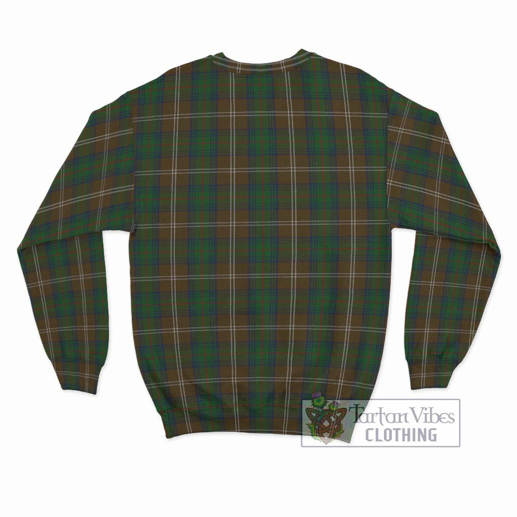 Chisholm Hunting Tartan Sweatshirt with Family Crest DNA In Me Style - Tartanvibesclothing Shop