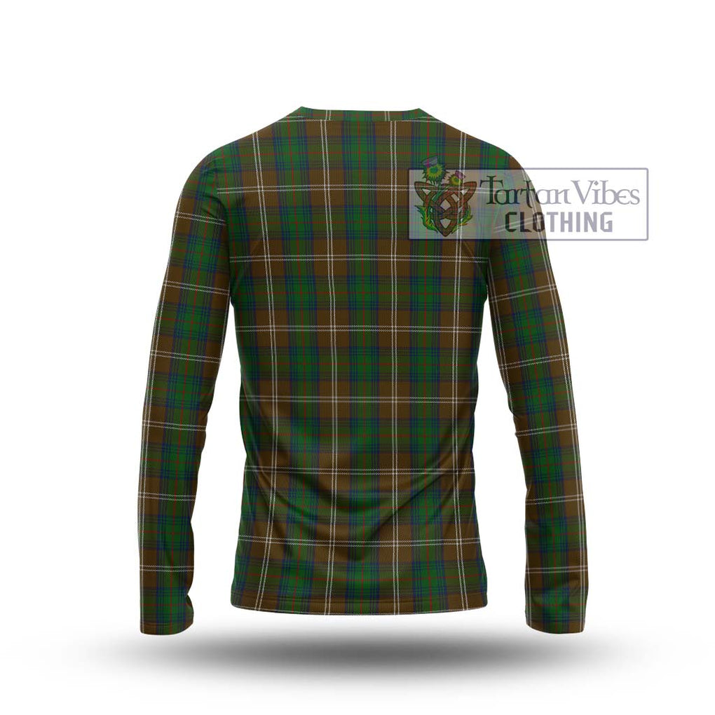 Chisholm Hunting Tartan Long Sleeve T-Shirt with Family Crest DNA In Me Style - Tartanvibesclothing Shop