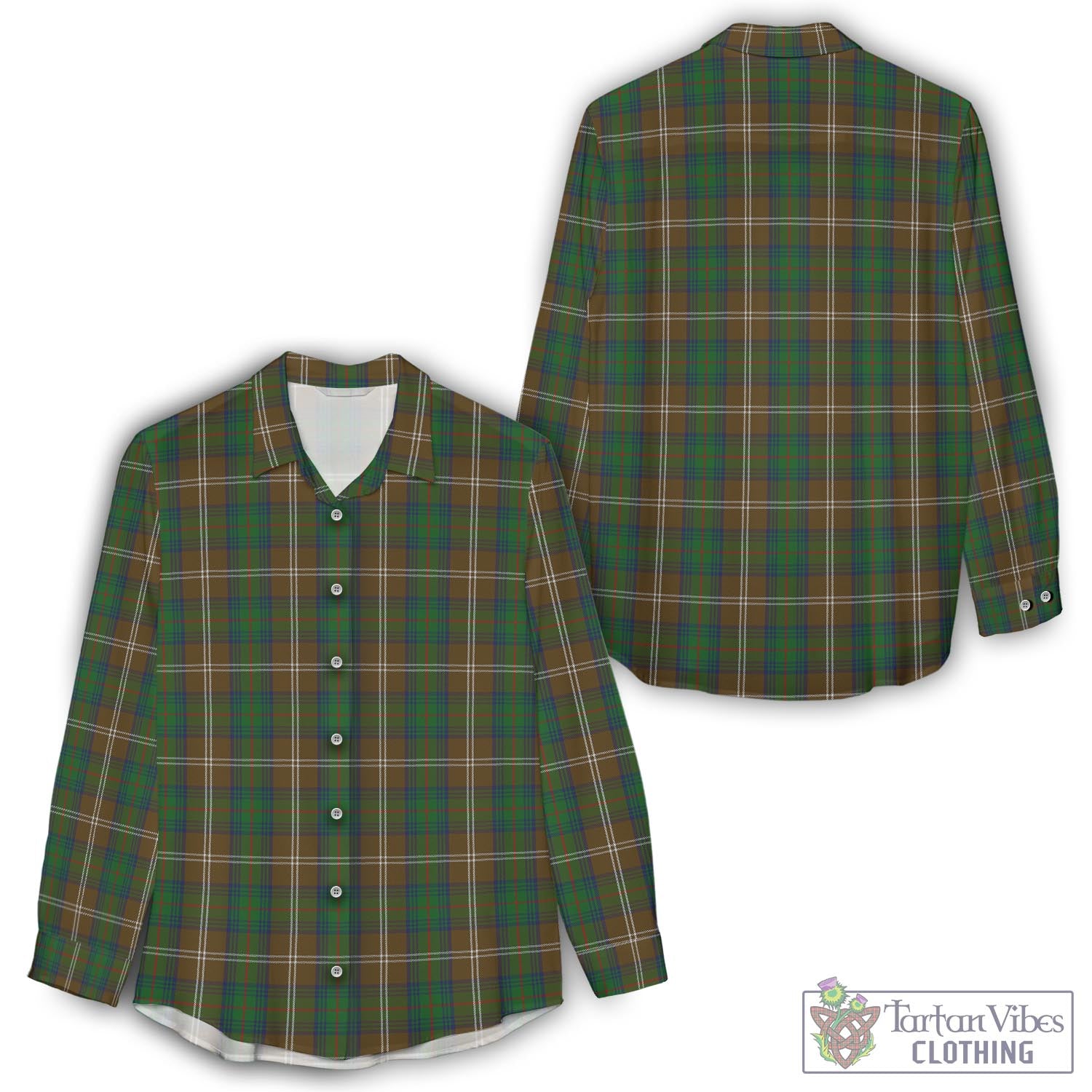 Chisholm Hunting Tartan Womens Casual Shirt