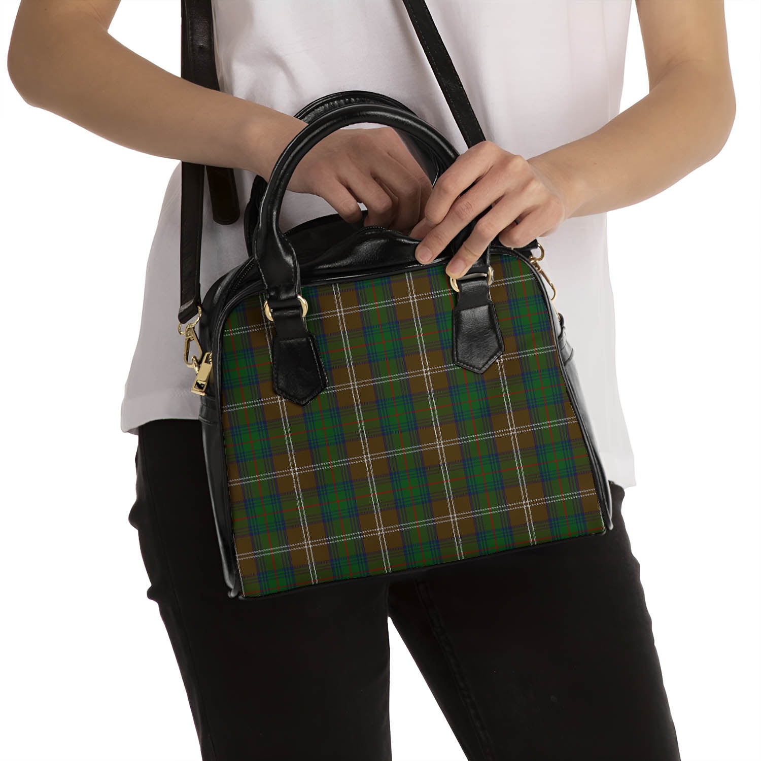 Chisholm Hunting Tartan Shoulder Handbags - Tartanvibesclothing