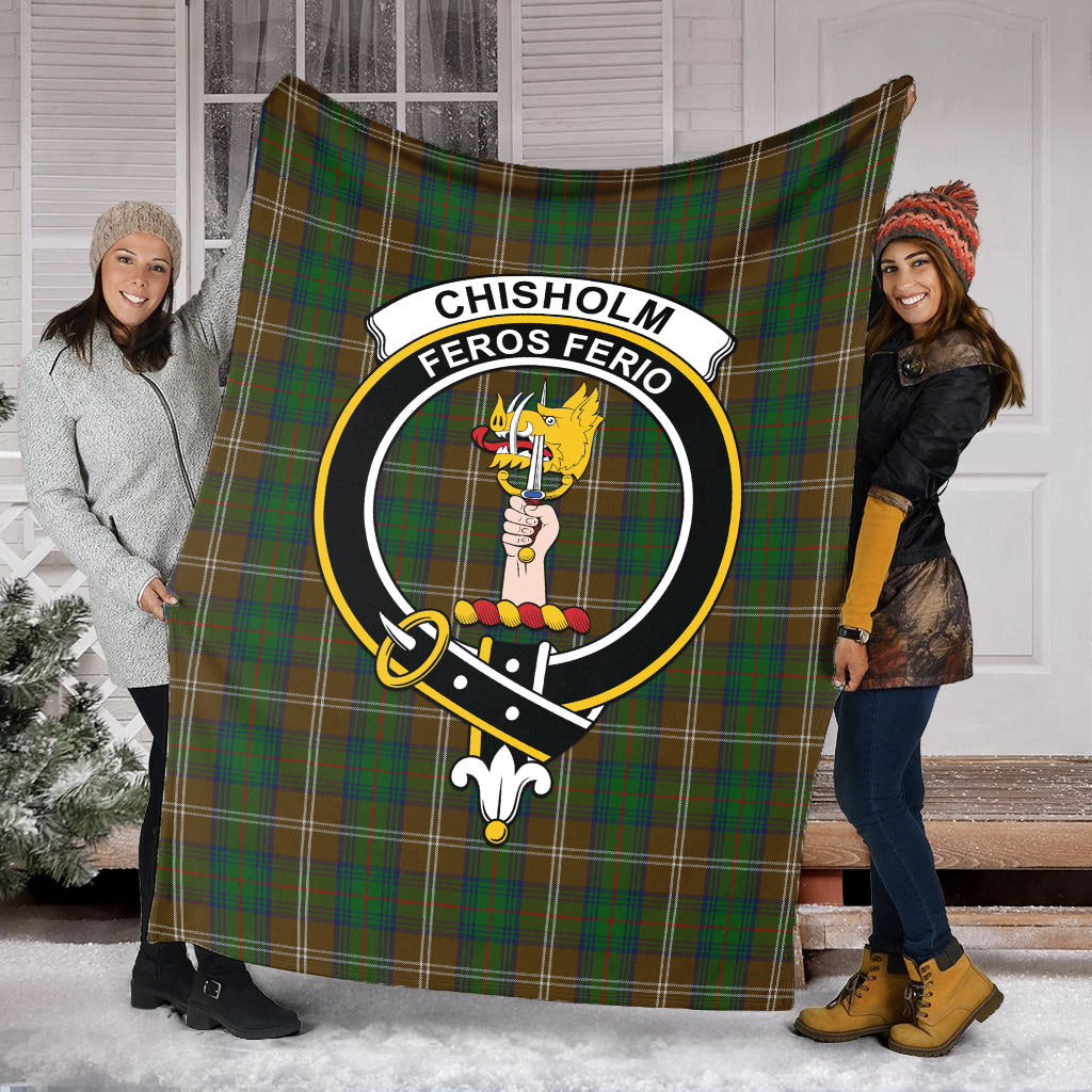 chisholm-hunting-tartab-blanket-with-family-crest