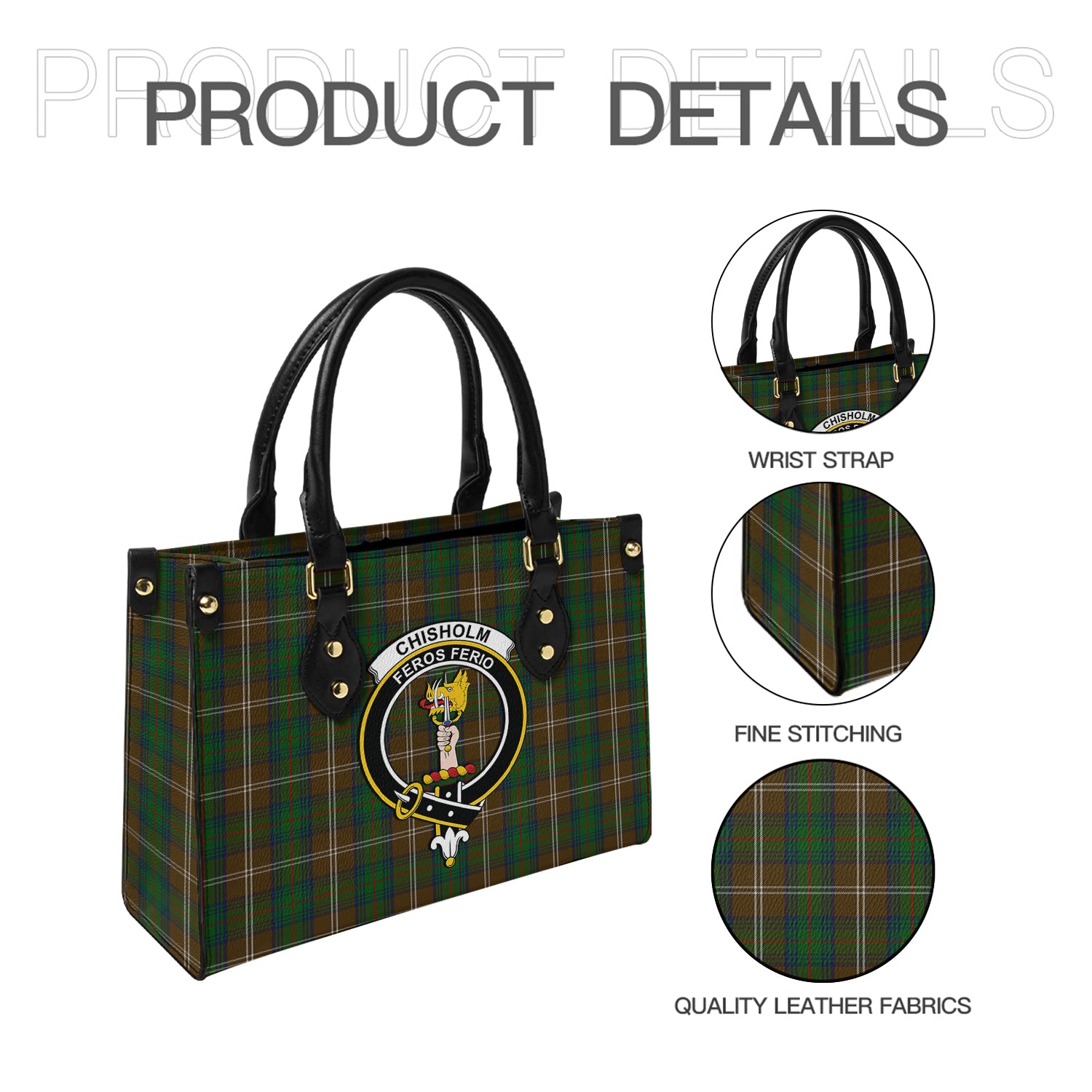 chisholm-hunting-tartan-leather-bag-with-family-crest