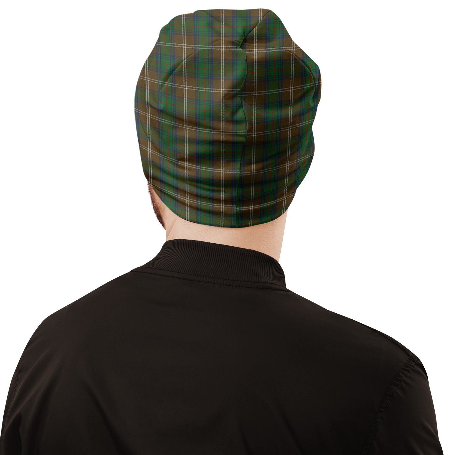 Chisholm Hunting Tartan Beanies Hat with Family Crest - Tartan Vibes Clothing